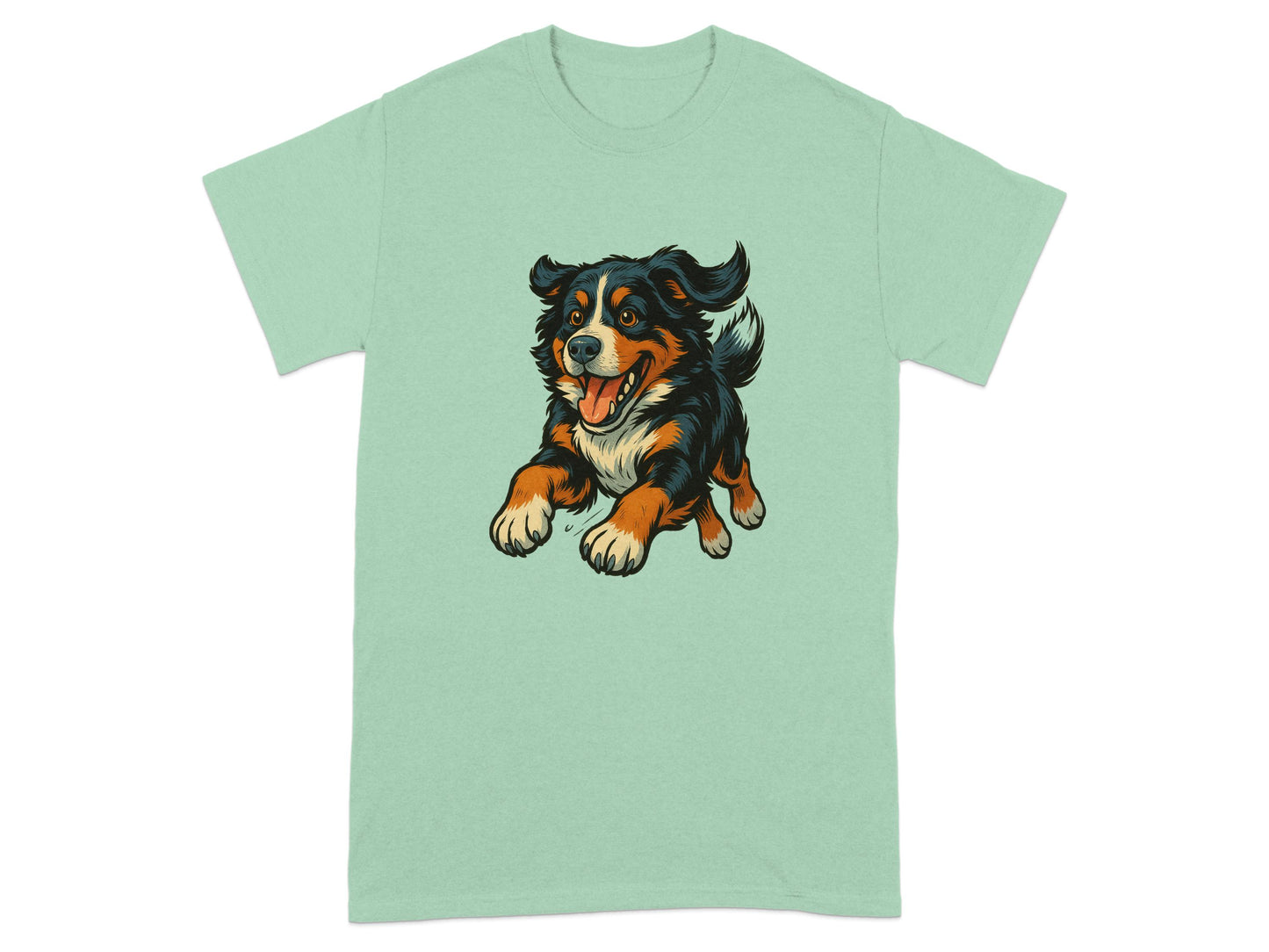 Playful Happy Dog Illustration T-shirt product