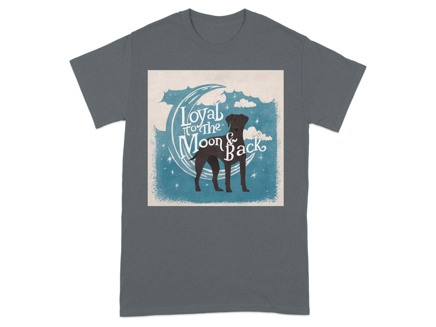 Loyal To The Moon and Back Graphic Tee product type