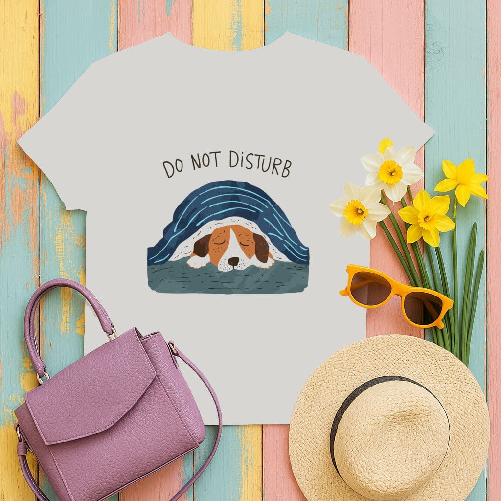 Do Not Disturb Dog Graphic Tee Perfect Relaxation product