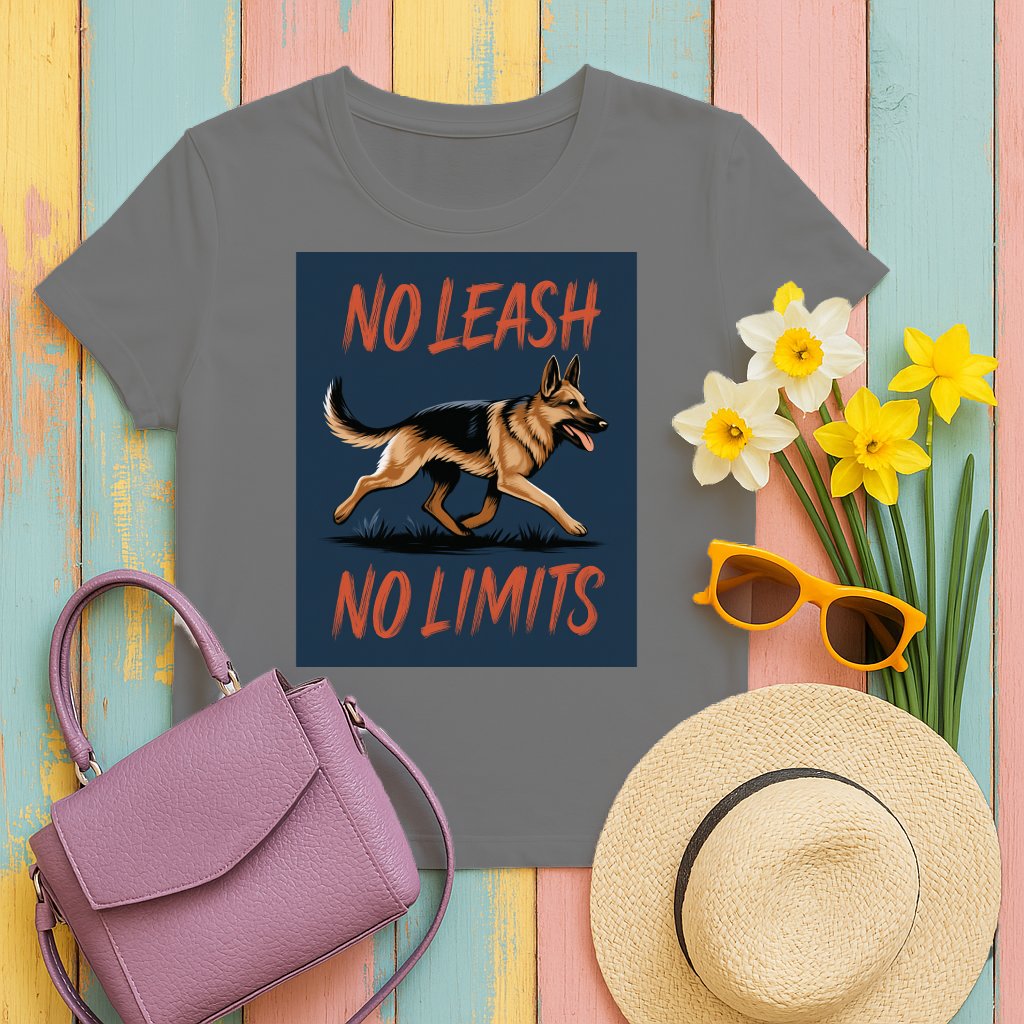 No Leash No Limits Graphic Tee Shirt product