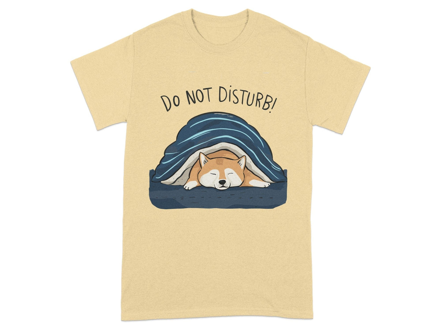 Do Not Disturb Sleeping Dog Graphic T-shirt product type