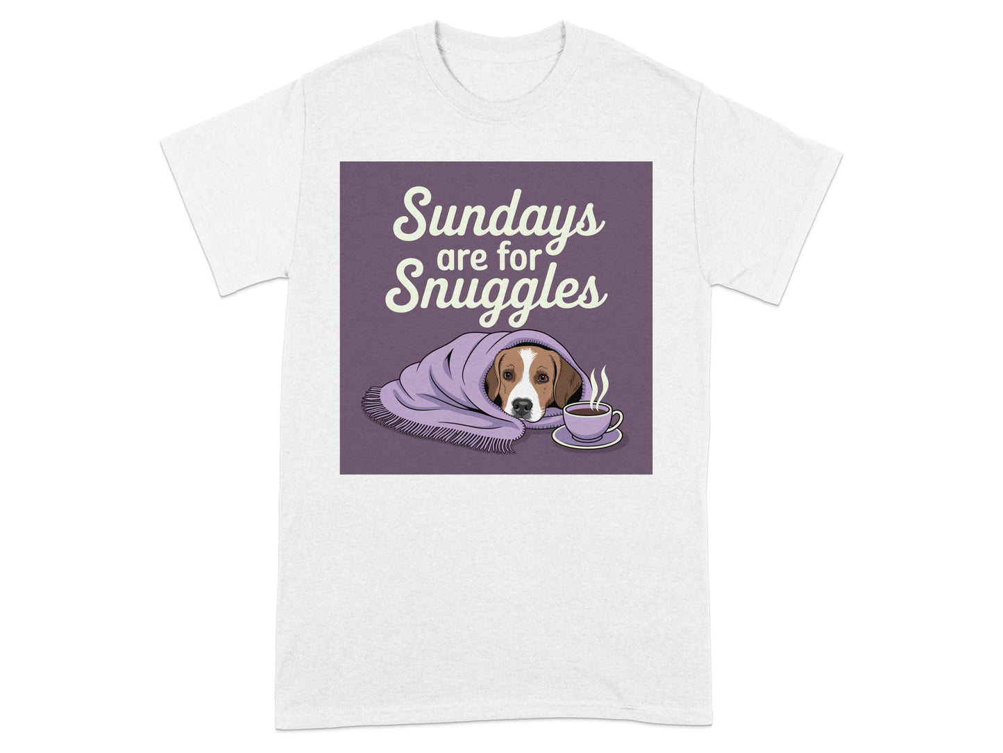Sundays Are For Snuggles Graphic T-shirt product