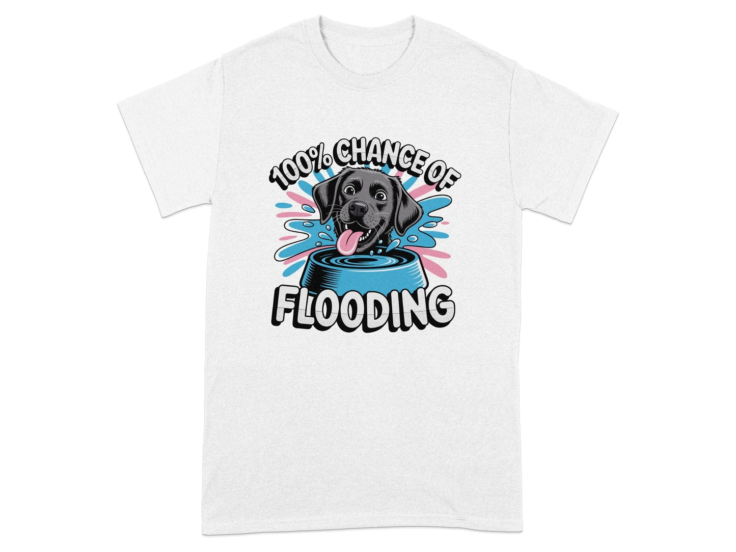 100 Percent Chance of Flooding Graphic Tee product