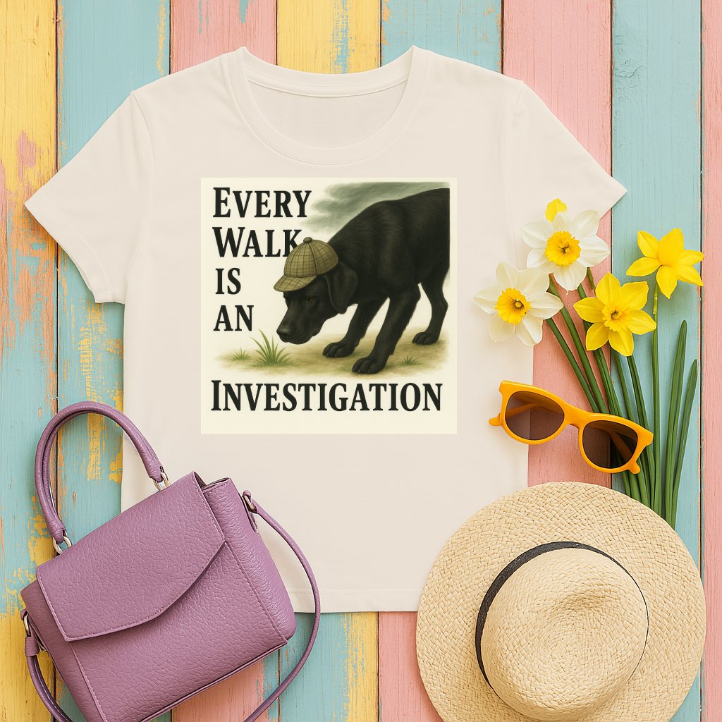 Every Walk Is An Investigation T-shirt product
