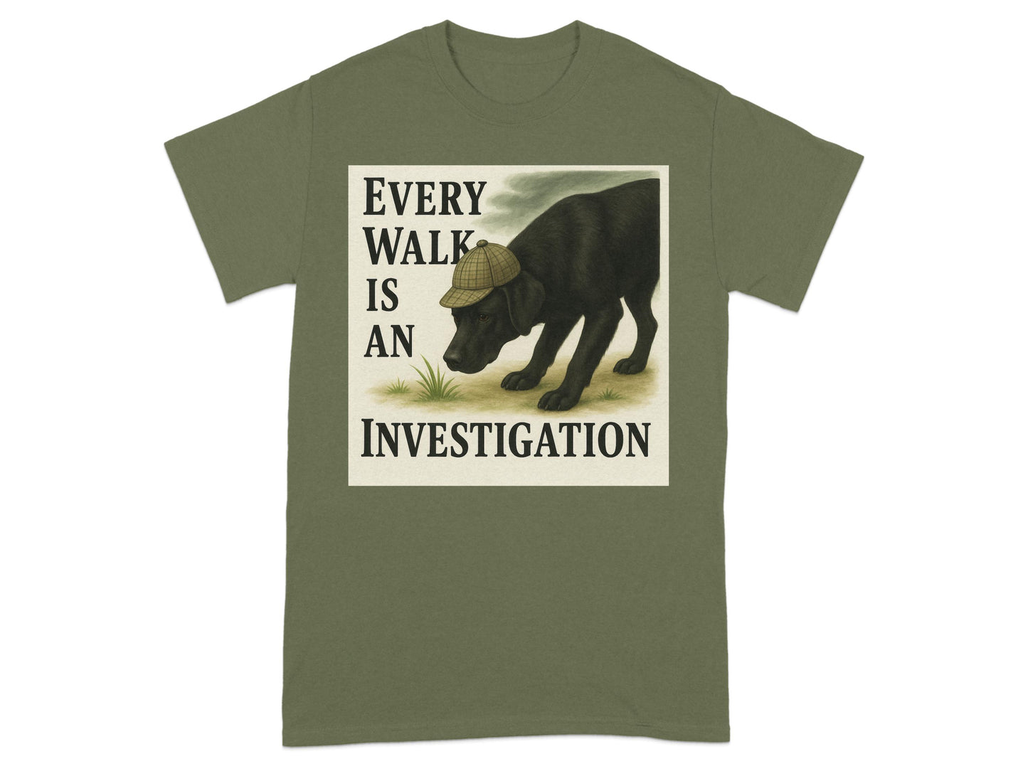 Every Walk Is An Investigation T-Shirt product