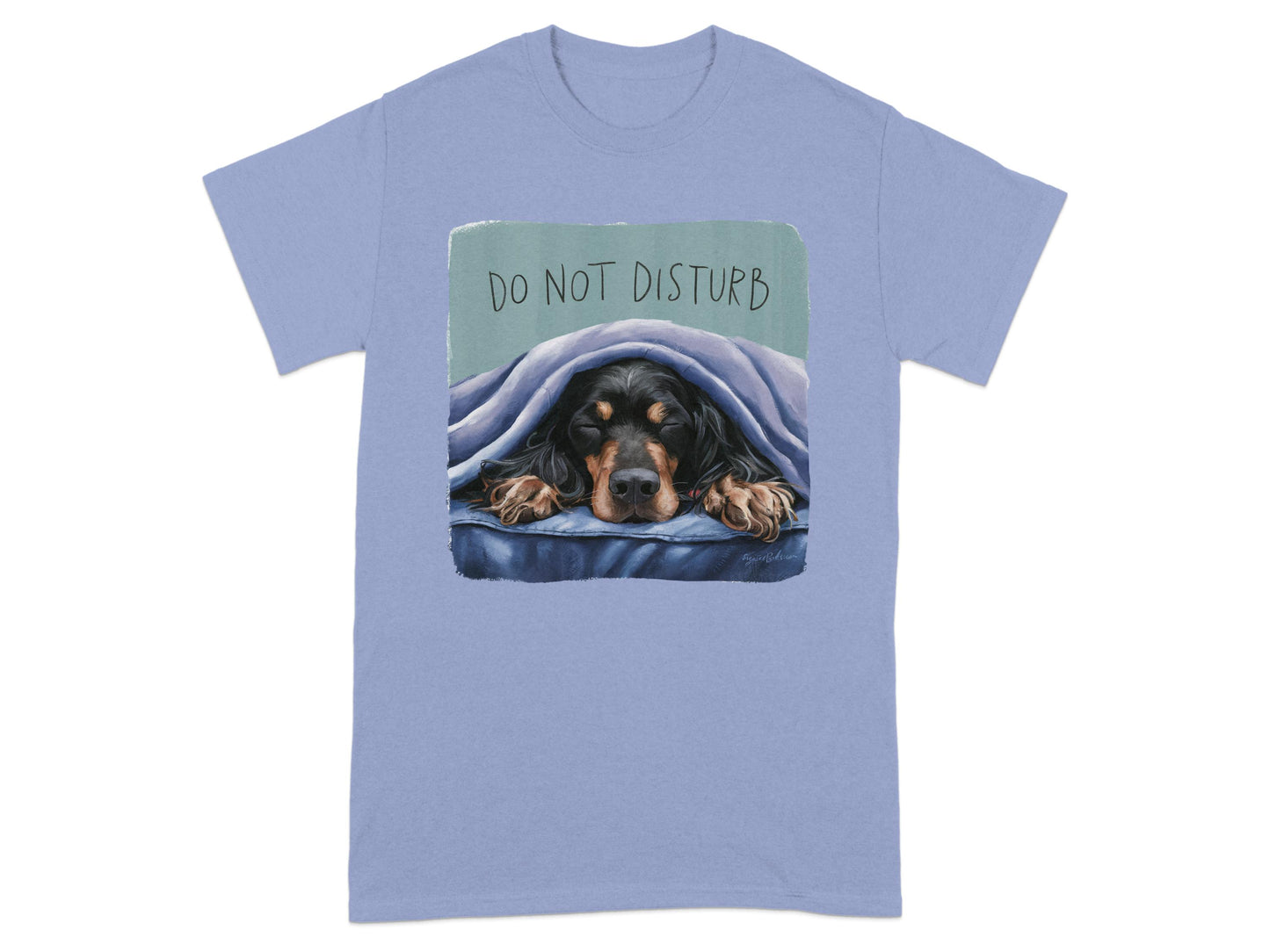 Do Not Disturb Sleeping Dog Graphic T-Shirt product type