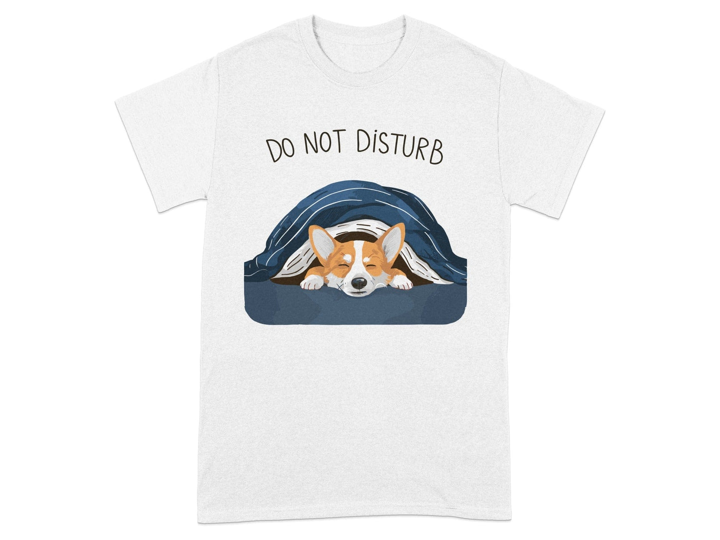 Do Not Disturb Sleeping Dog Illustration T-Shirt product type