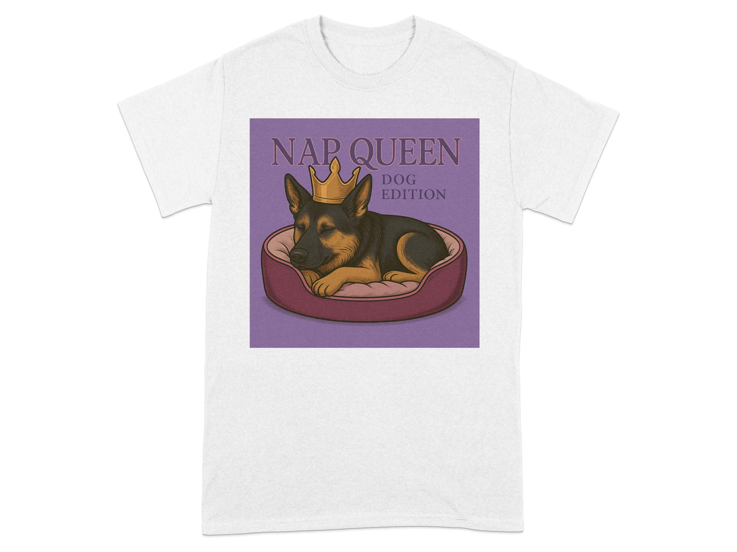 Nap Queen Dog Edition Graphic Tee Shirt Product