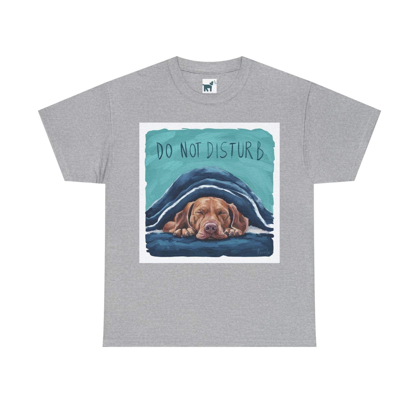 Do Not Disturb Vizsla T Shirt Sport Grey T-Shirt