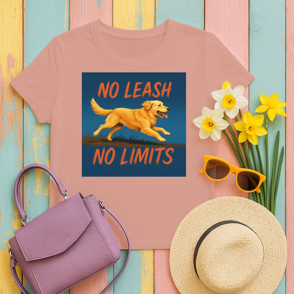 No Leash No Limits Golden Retriever T-shirt product