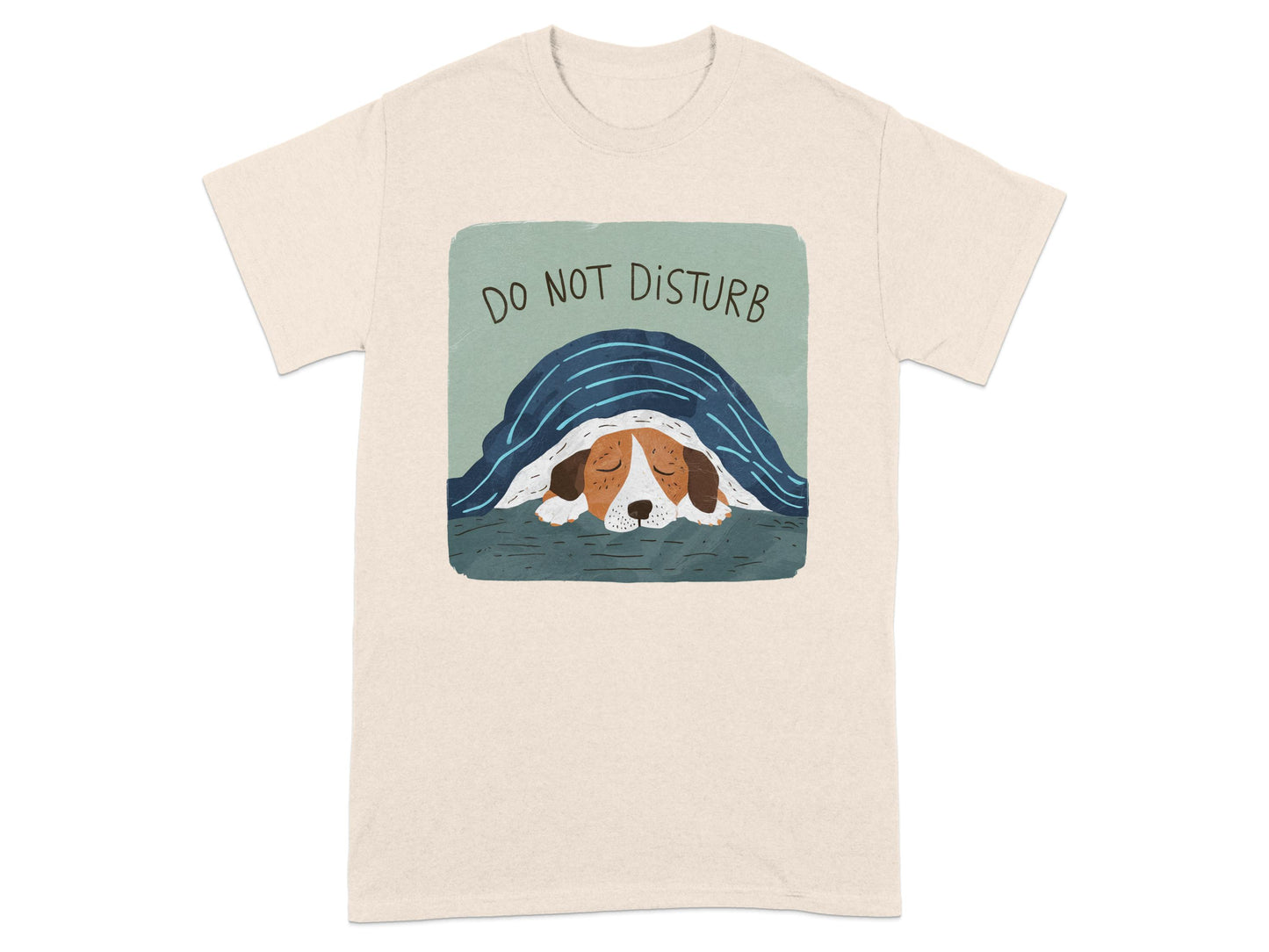 Do Not Disturb Sleeping Dog Graphic T-shirt product type