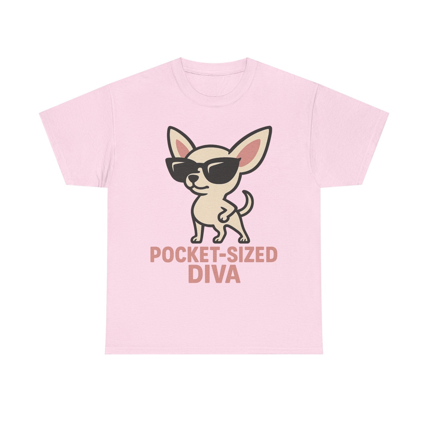 Chihuahua Pocket Sized Diva Tee