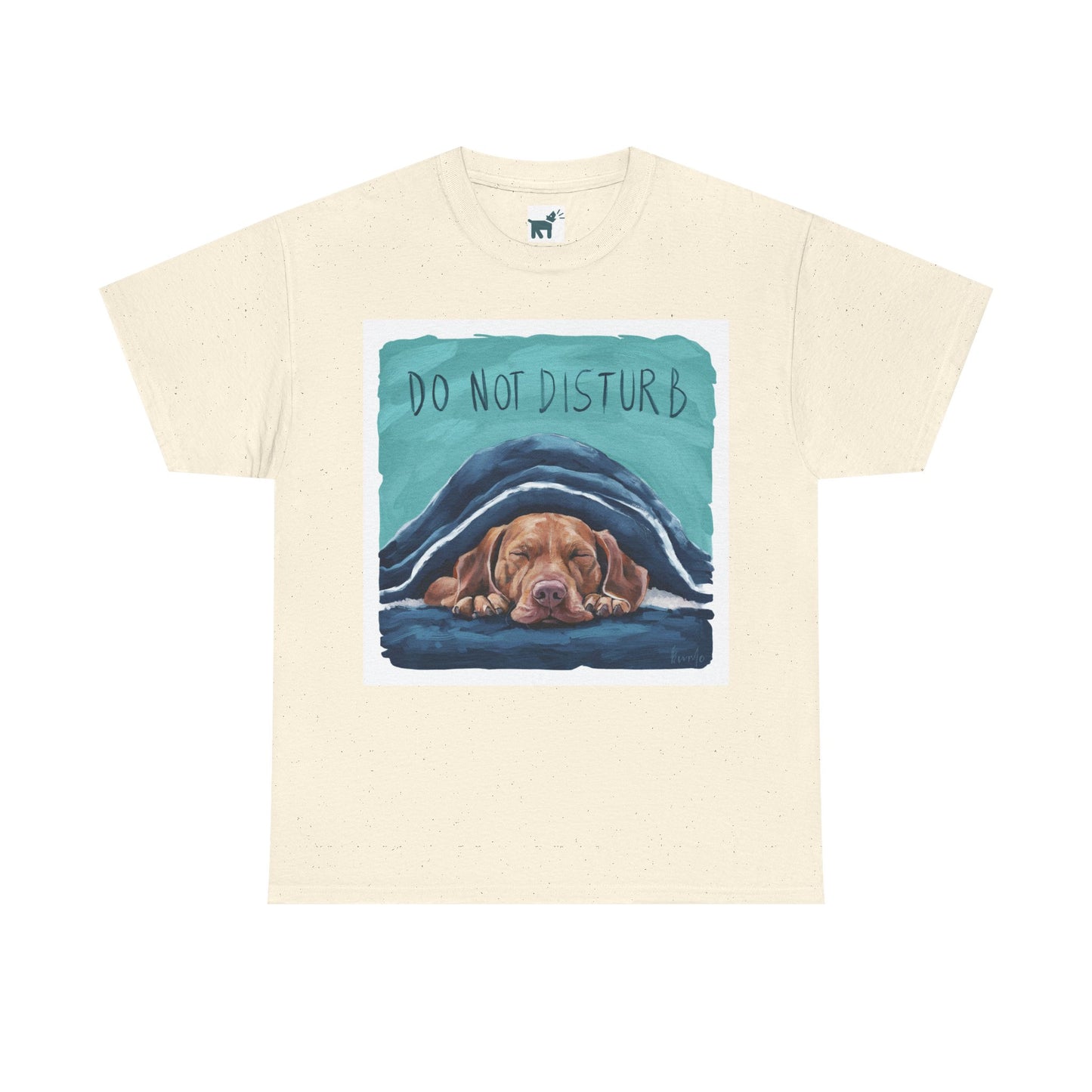 Do Not Disturb Vizsla T Shirt Natural T-Shirt