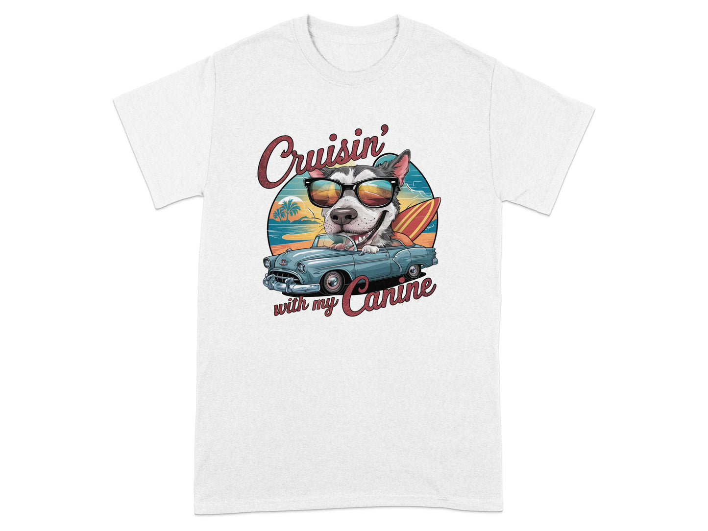 Cruisin with My Canine Graphic Tee product