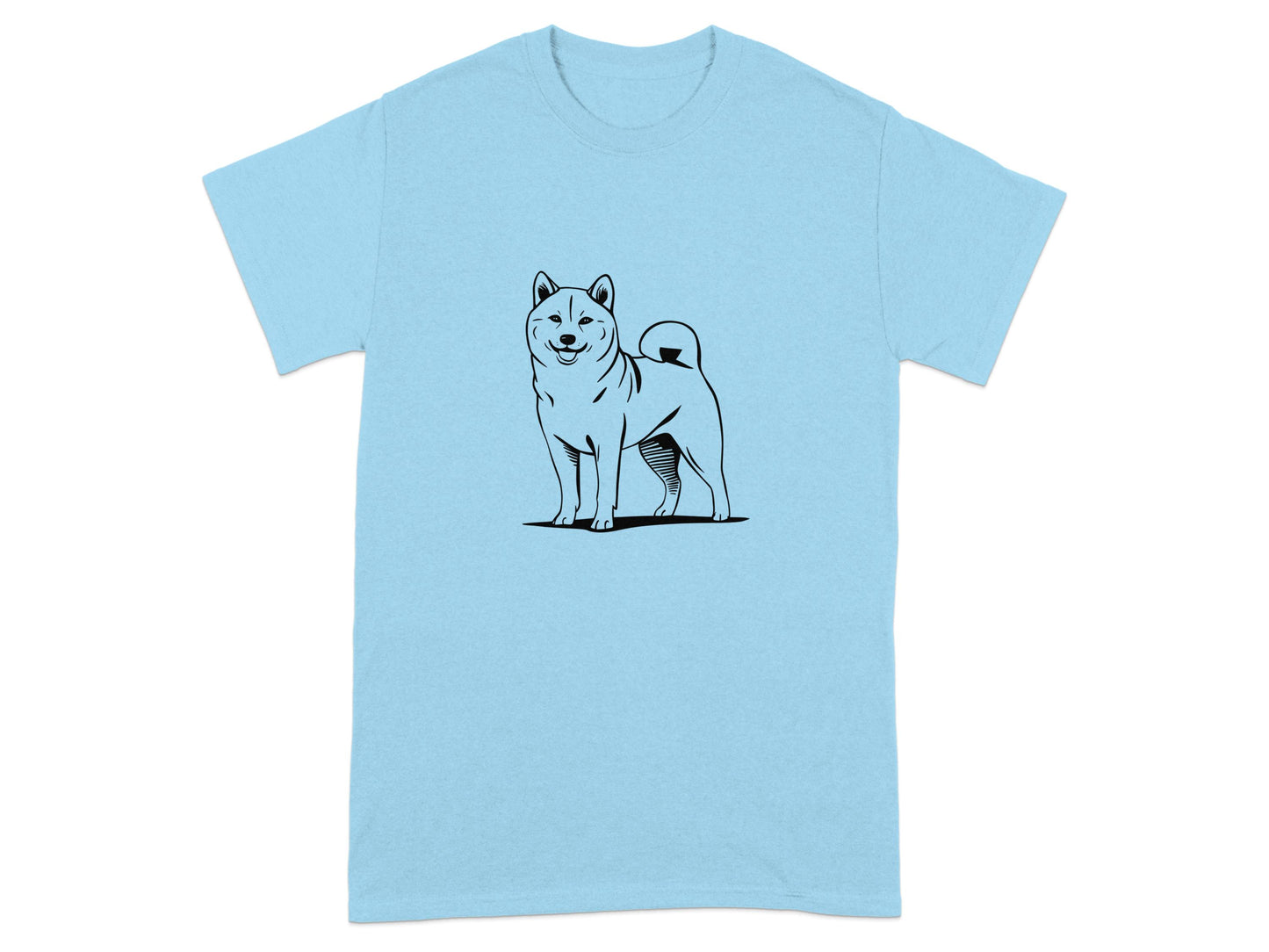 Cute Shiba Inu Printed Graphic Dog Lover T-Shirt product