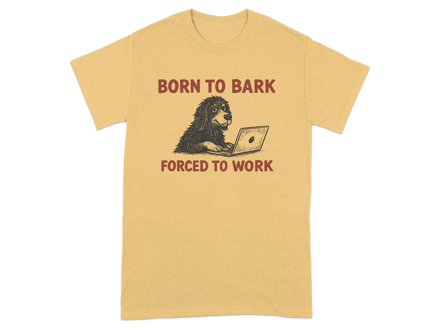 Born to Bark Forced to Work Graphic Shirt Product type