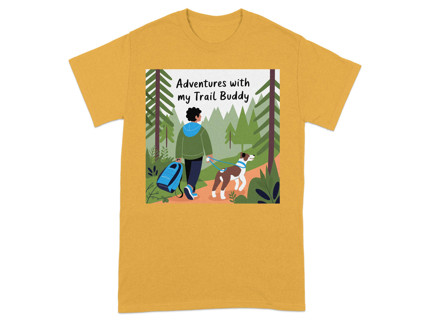 Adventures with my Trail Buddy T-shirt product