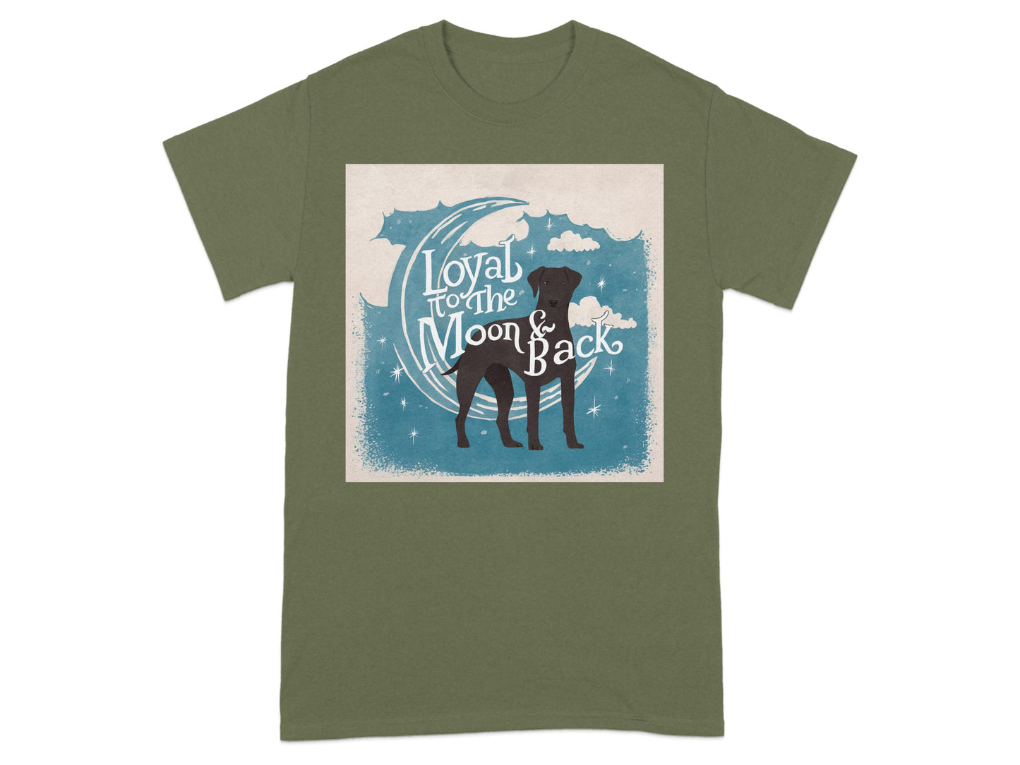 Loyal to The Moon and Back Graphic Tee product type