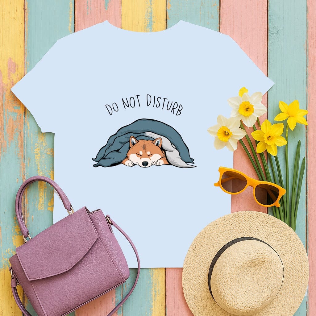 Do Not Disturb Sleeping Dog Graphic Shirt product