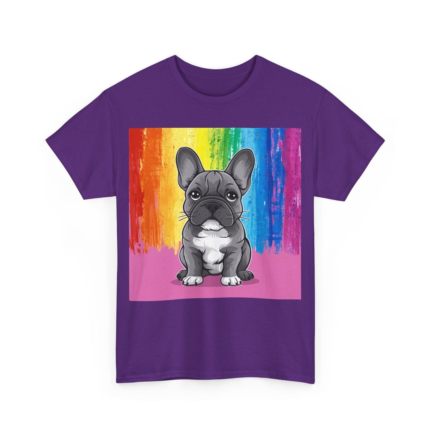 French Bulldog Rainbow Tee T-Shirt