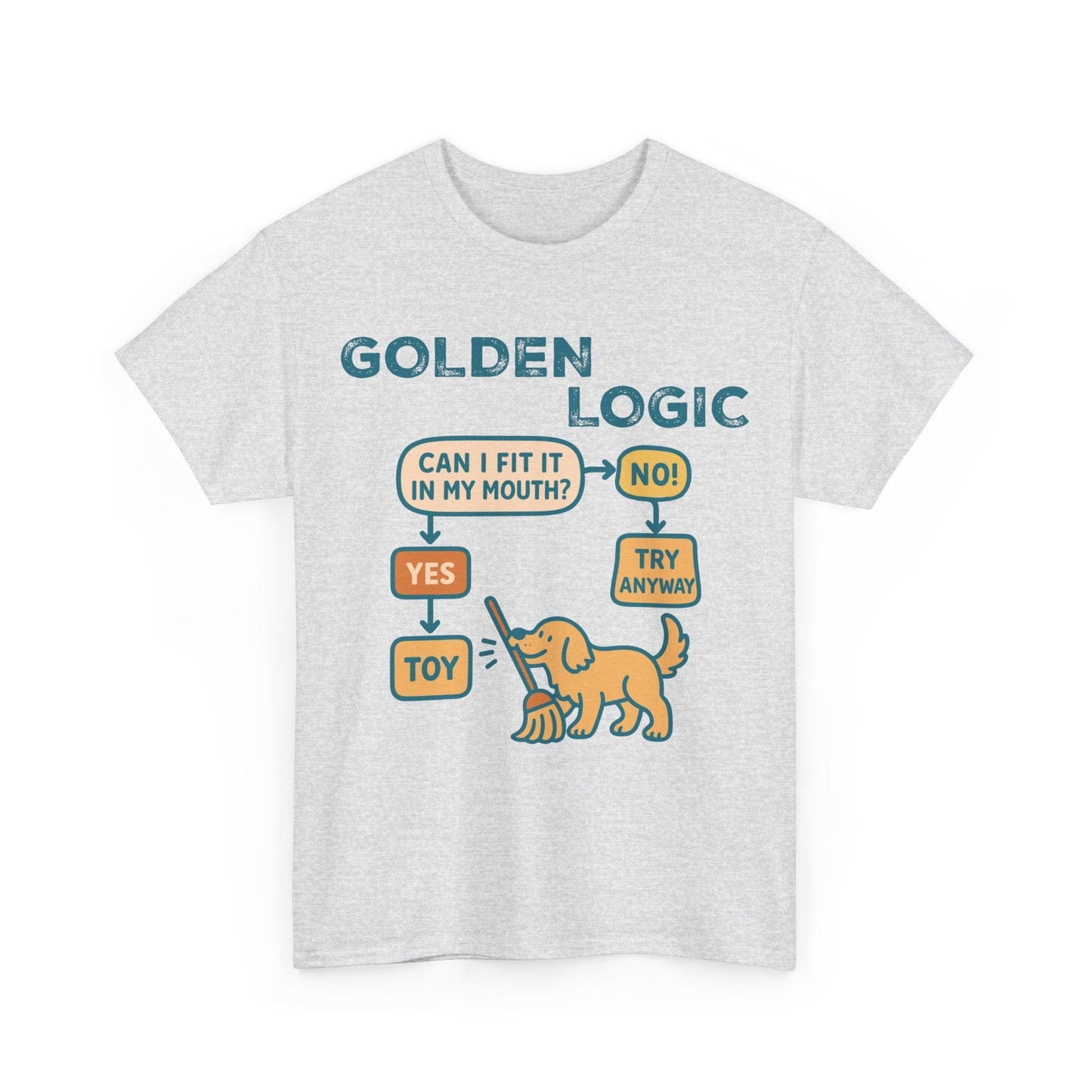 Golden Retriever Logic -- Toy! T-Shirt