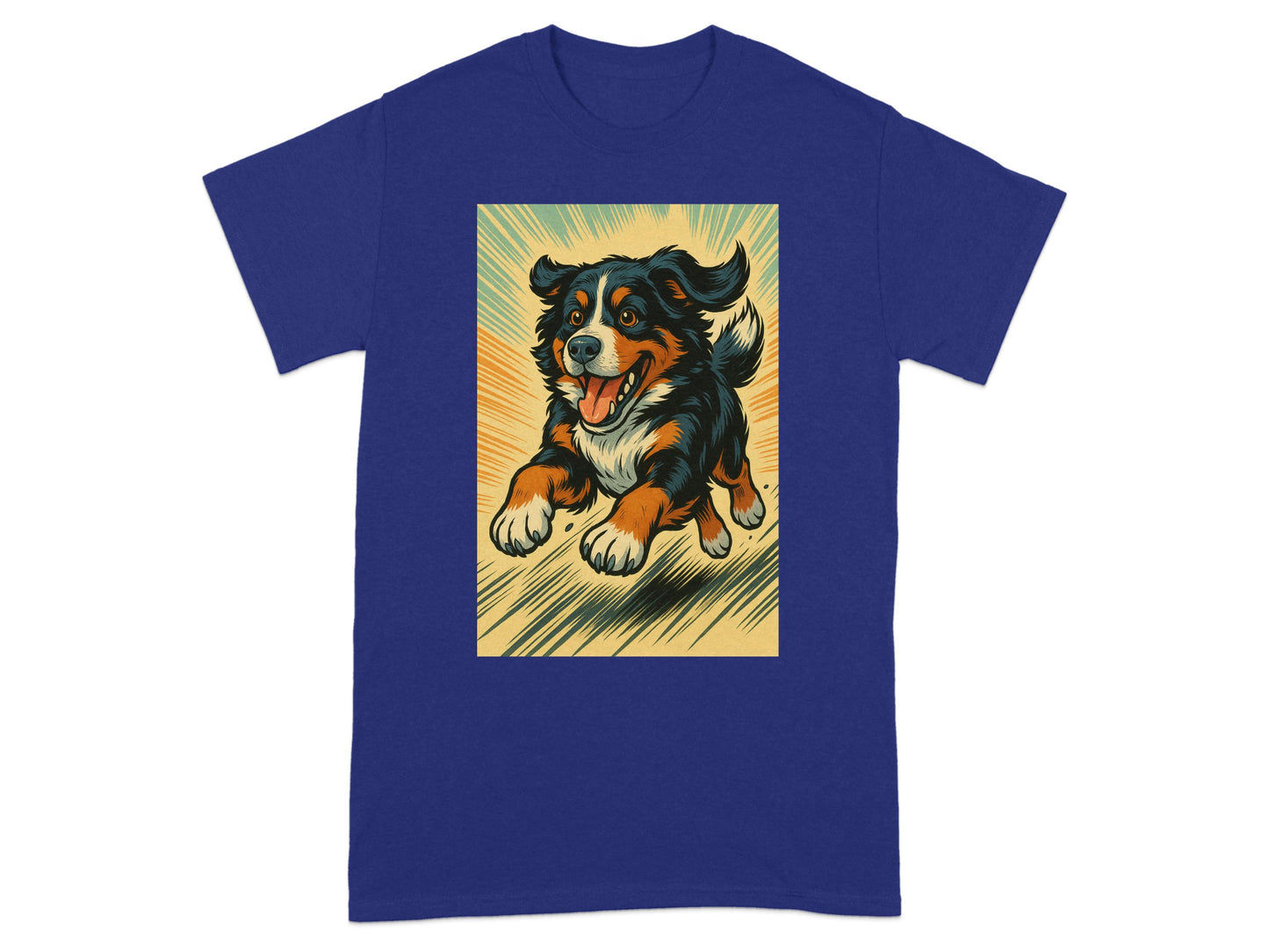 Cartoon Illustration of Happy Dog Design T-Shirt product