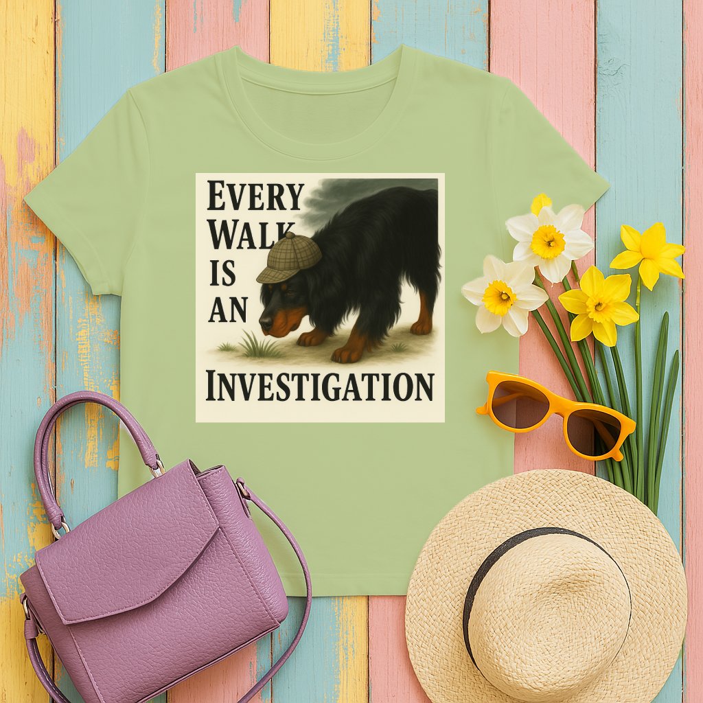 Every Walk is an Investigation T-shirt product type