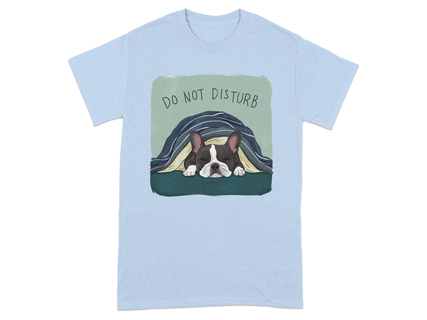 Do Not Disturb Sleeping Dog Graphic Tee product