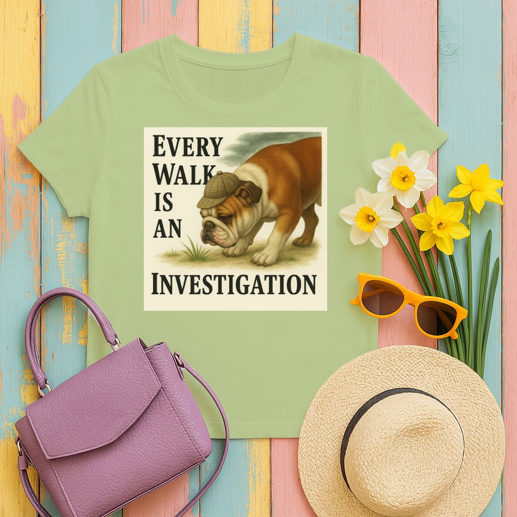 Every Walk Is An Investigation T-shirt product