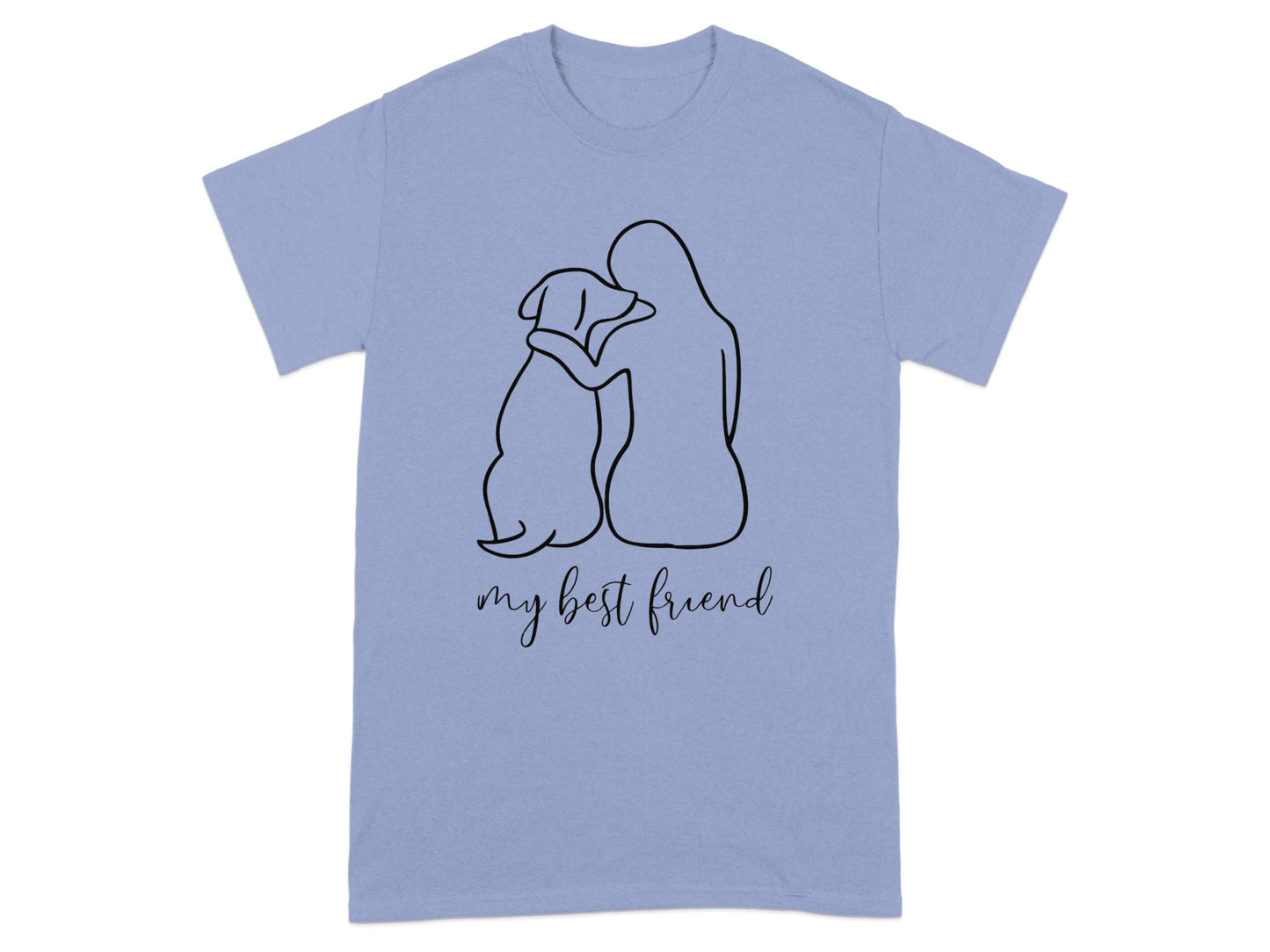 Cute Dog and Owner My Best Friend Shirt product type