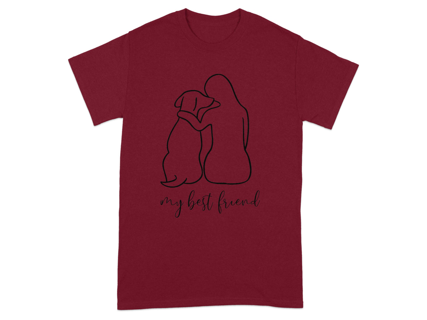 My Best Friend Graphic Printed T-shirt product