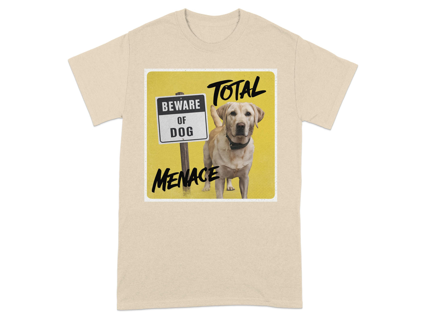 Beware of Dog Total Menace Graphic T-Shirt product type