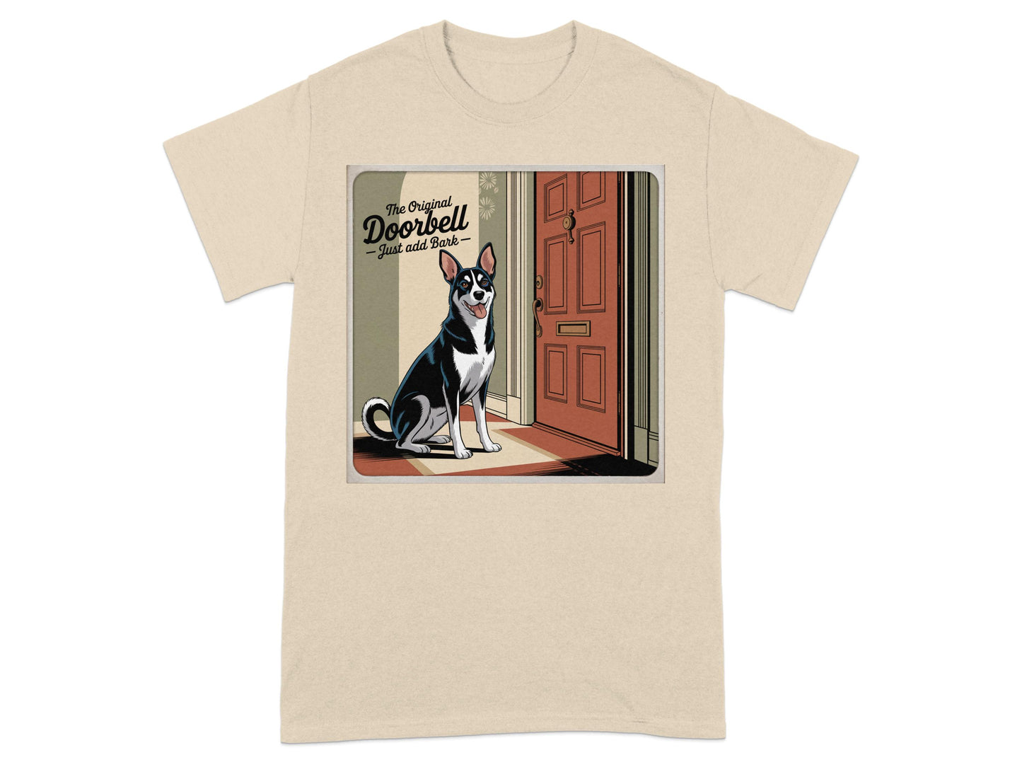Unique Original Doorbell Just Add Bark T-shirt product