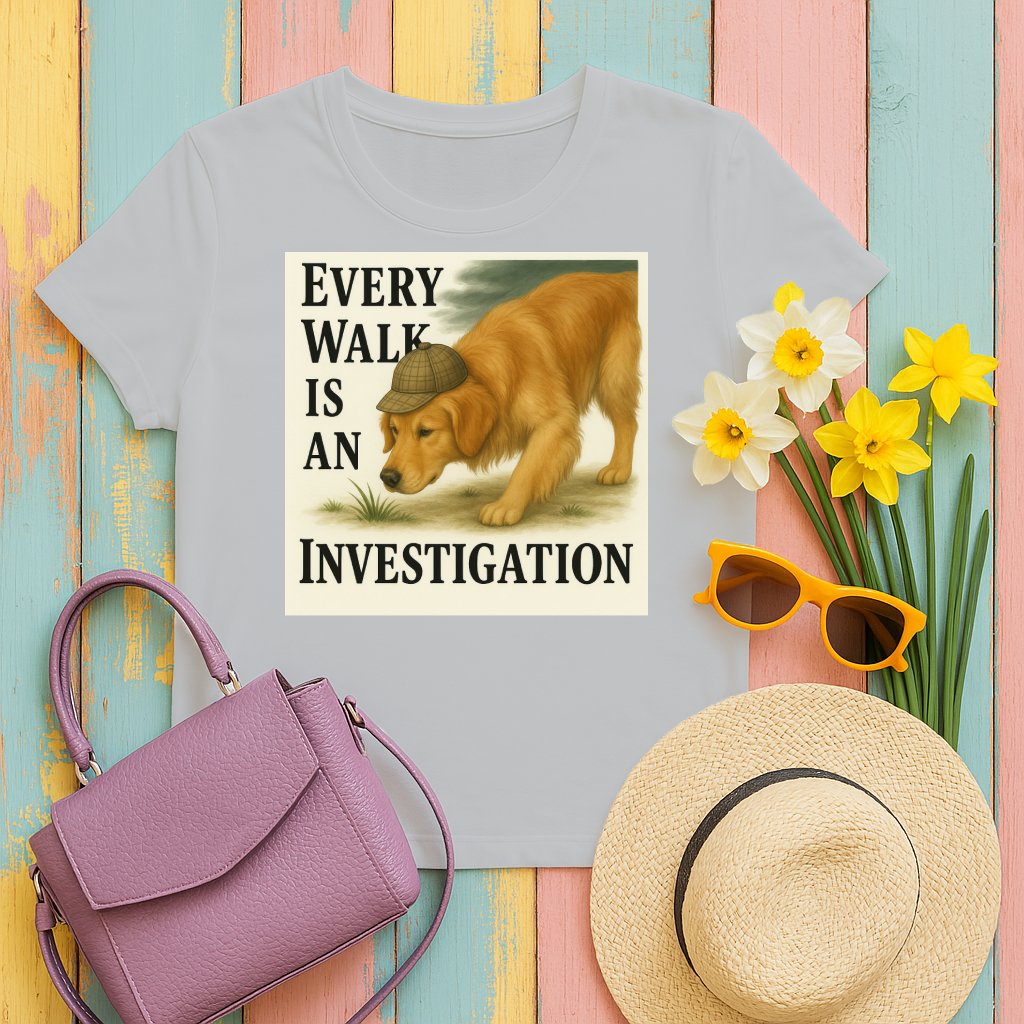 Every Walk Is An Investigation T-shirt product