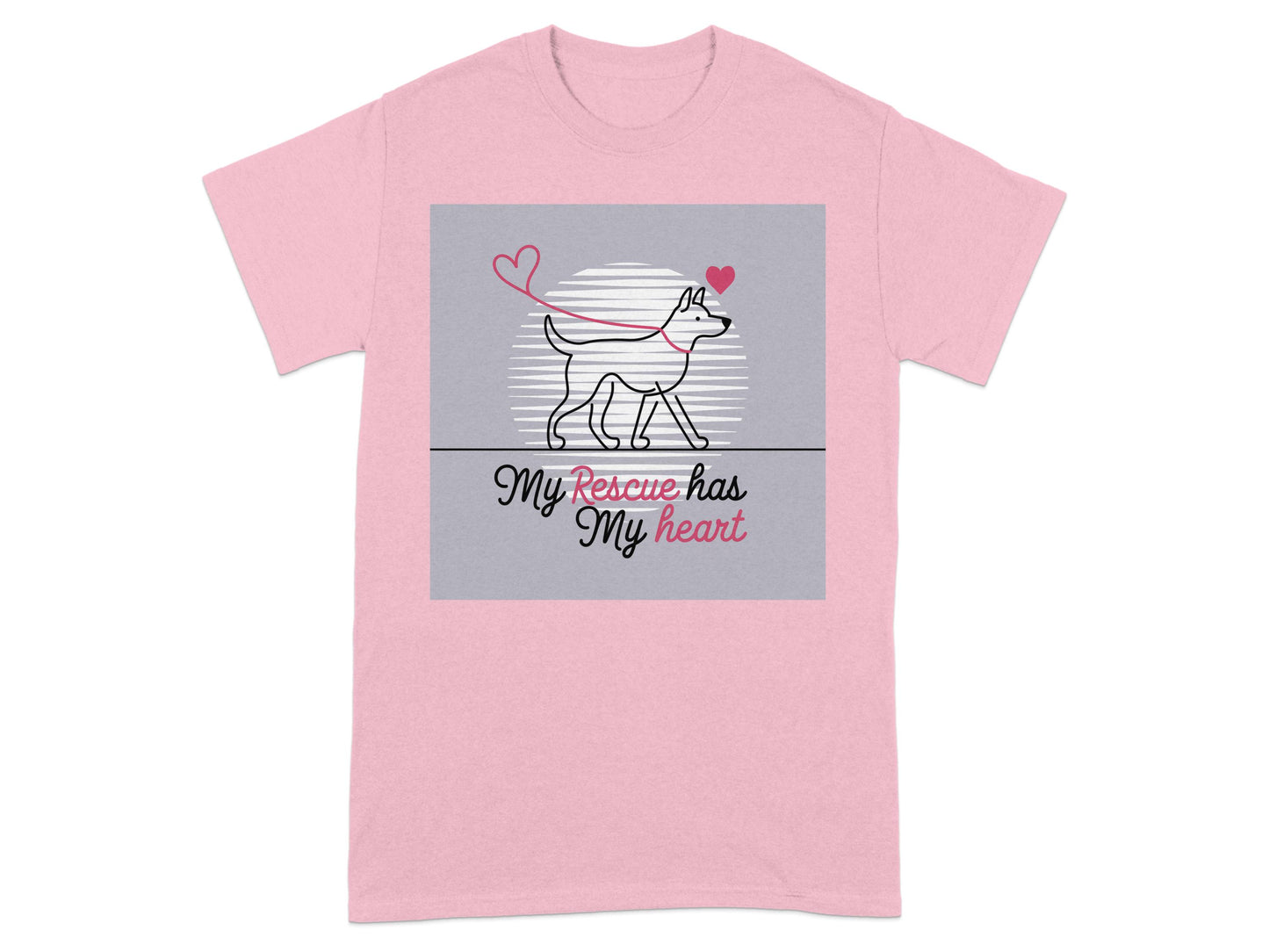 My Rescue Has My Heart Heartwarming Shirt product type