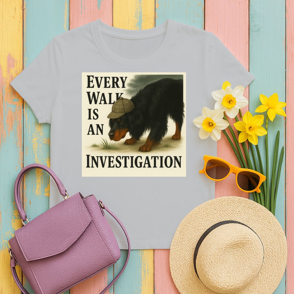 Every Walk Is An Investigation T-shirt product