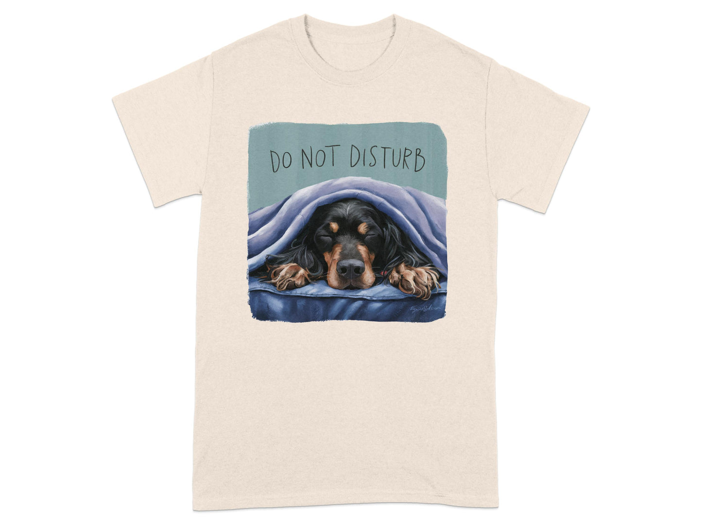 Do Not Disturb Sleeping Dog Graphic T-Shirt product type