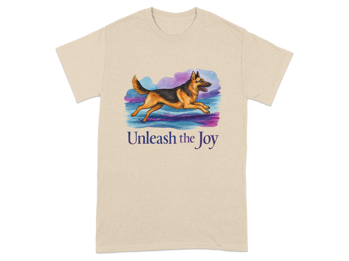 Unleash the Joy Graphic Dog Print T-Shirt product type