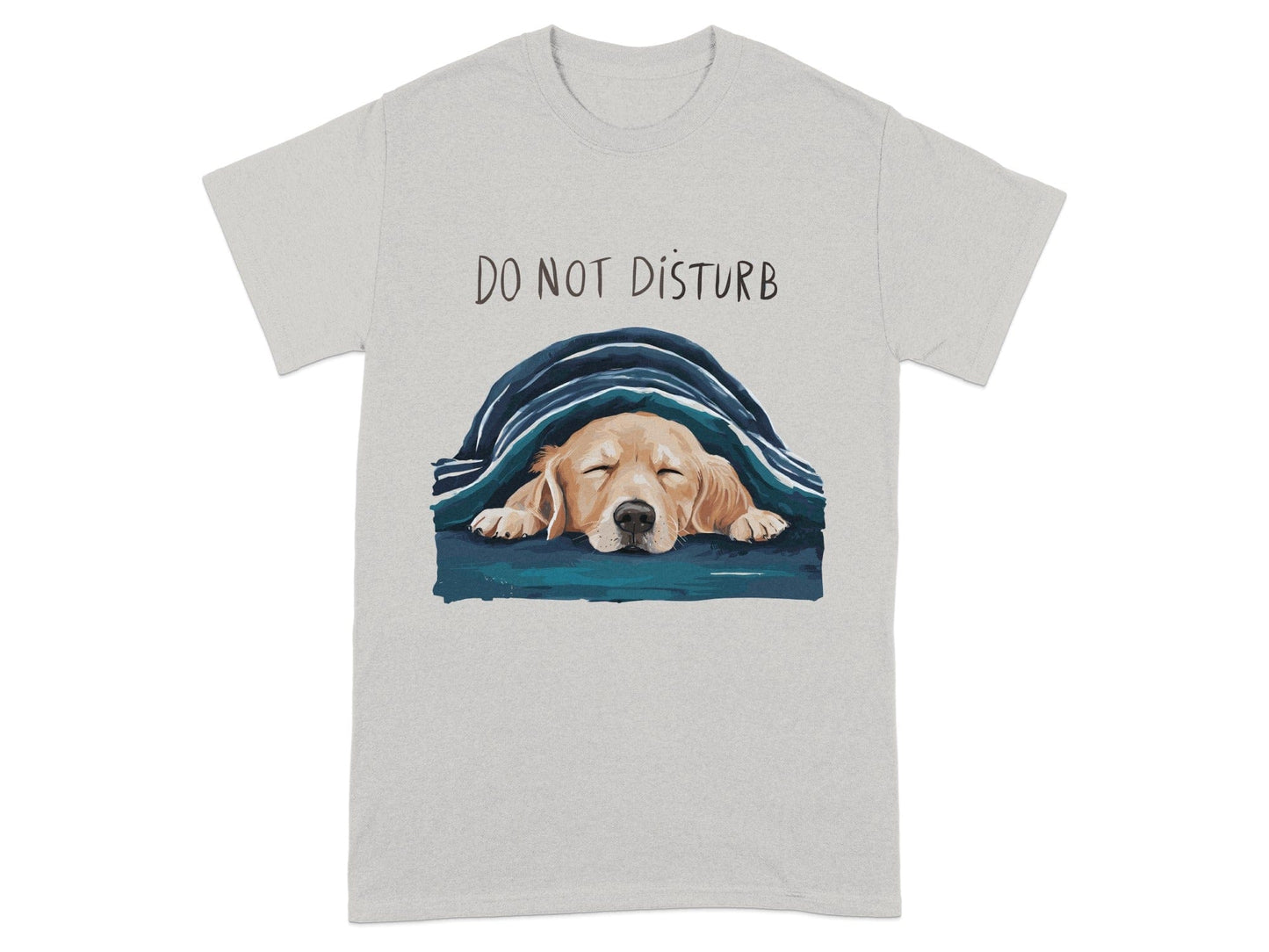 Do Not Disturb Sleeping Puppy Graphic T-Shirt product