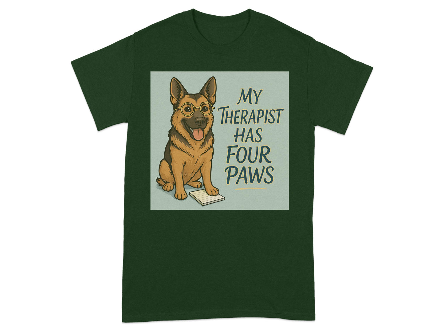 My Therapist Has Four Paws Graphic T-shirt product type