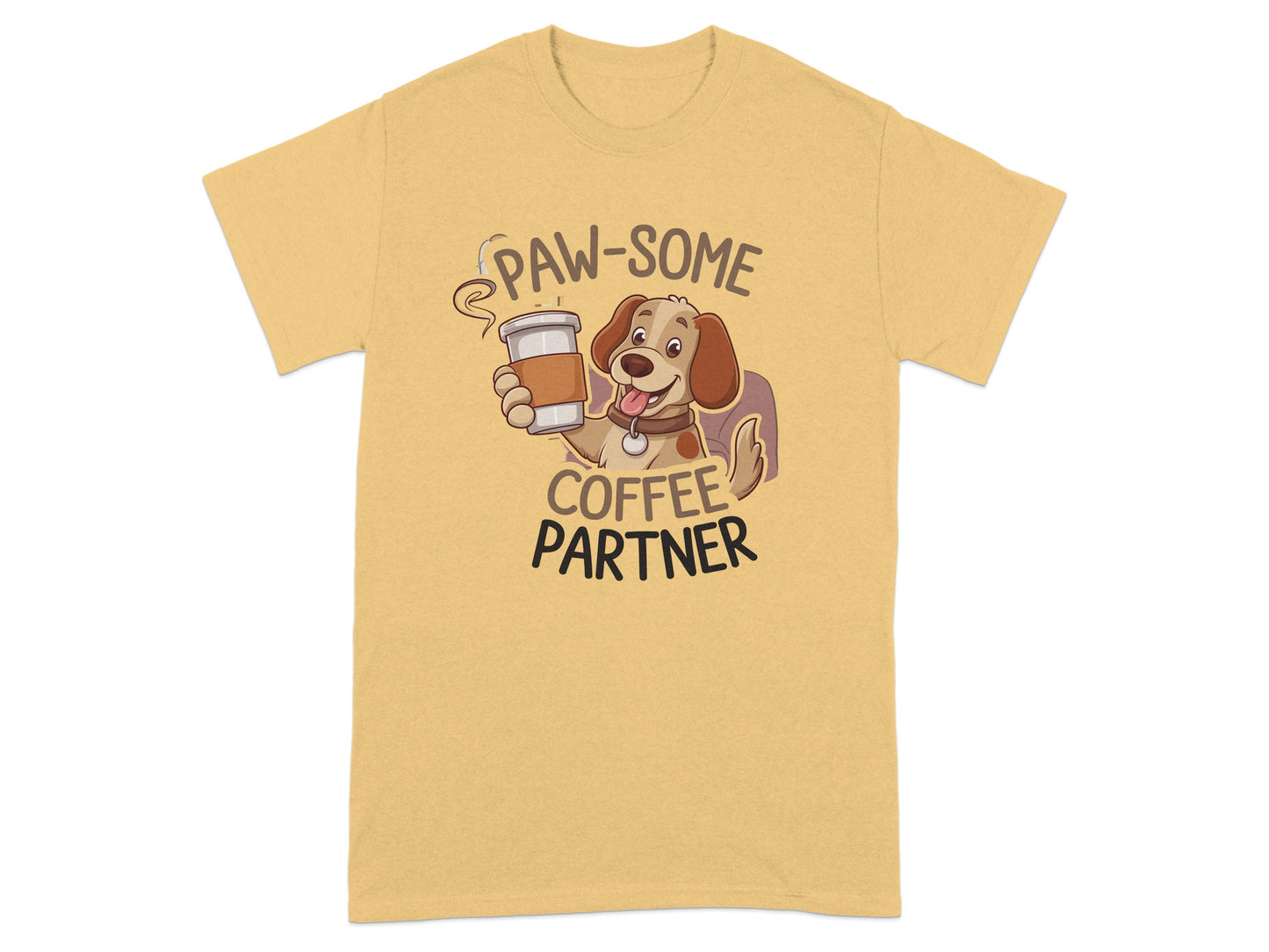 Paw-some Coffee Partner Graphic Tee product