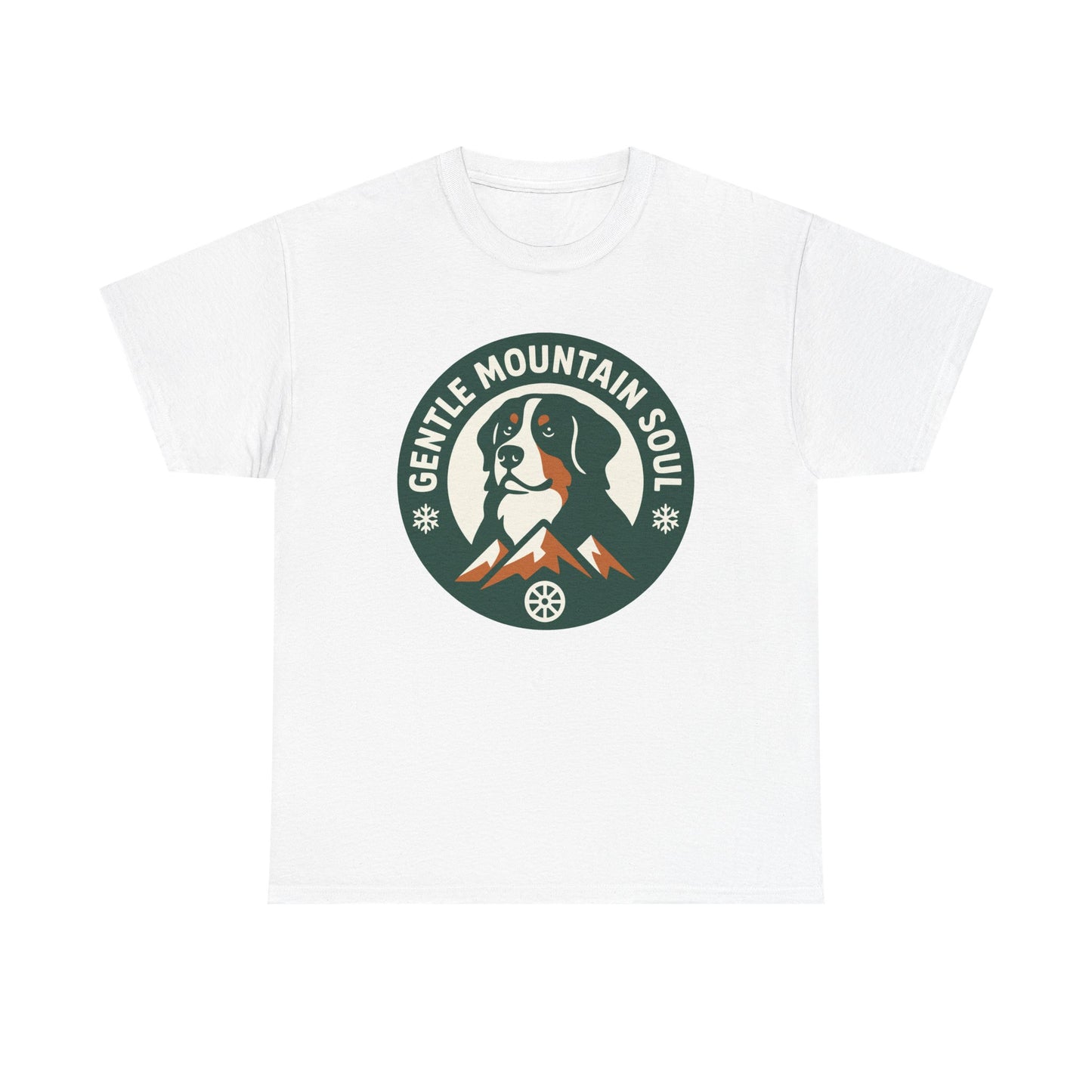Bernese Mountain Dog Badge - Gentle Mountain Soul T-Shirt