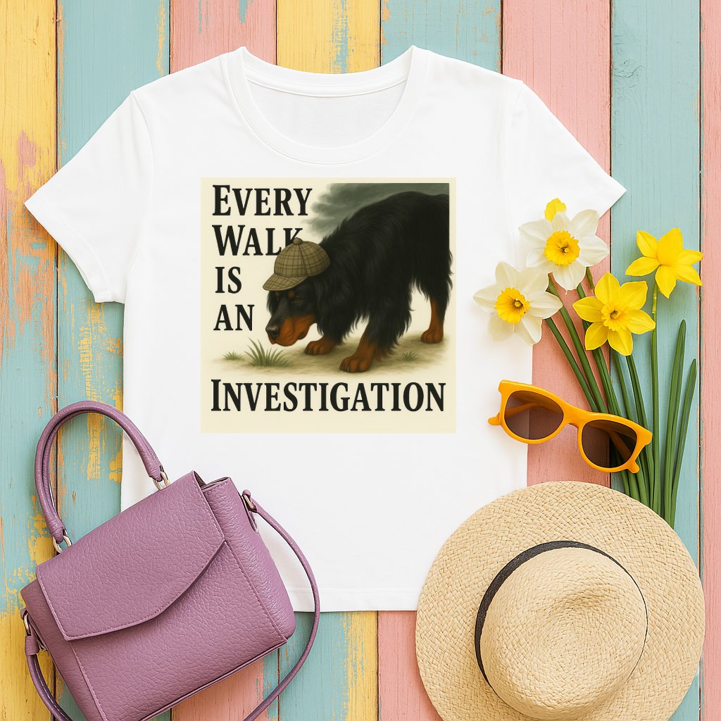 Every Walk Is An Investigation T-shirt product