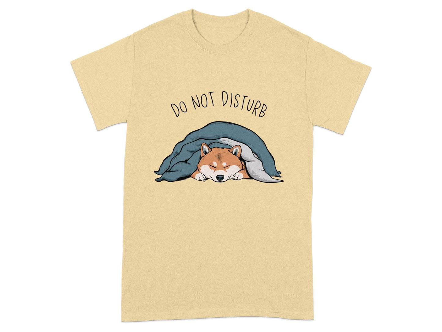 Adorable Sleeping Dog Do Not Disturb T-shirt product