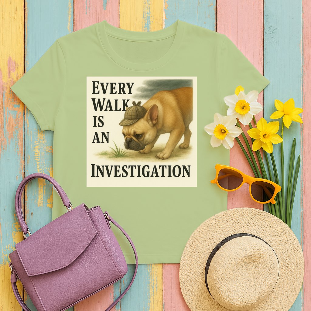 Every Walk Is an Investigation T-shirt product type