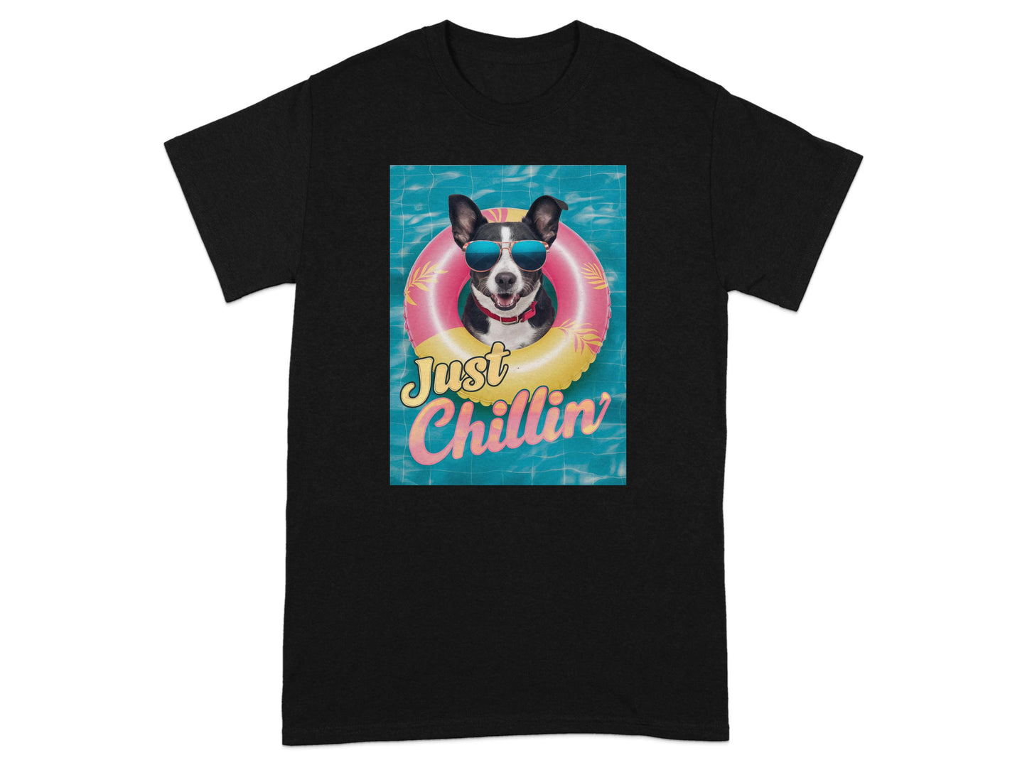 Just Chillin' Cool Dog Graphic T-Shirt product type