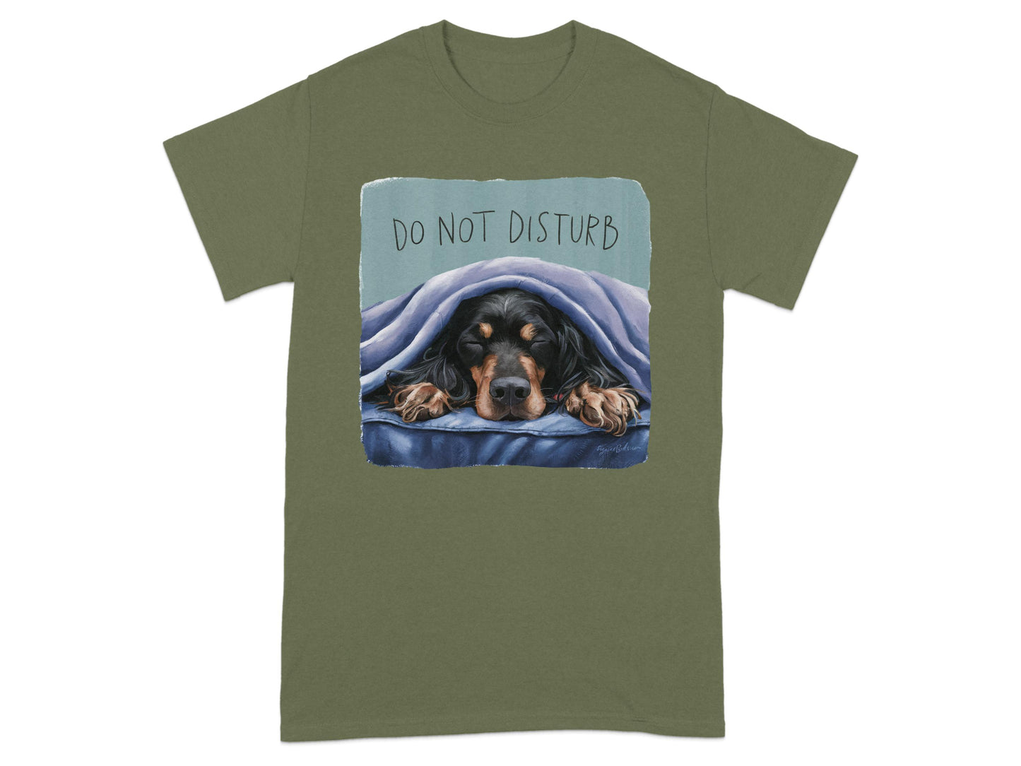 Do Not Disturb Dog Sleep Graphic Design T-shirt product