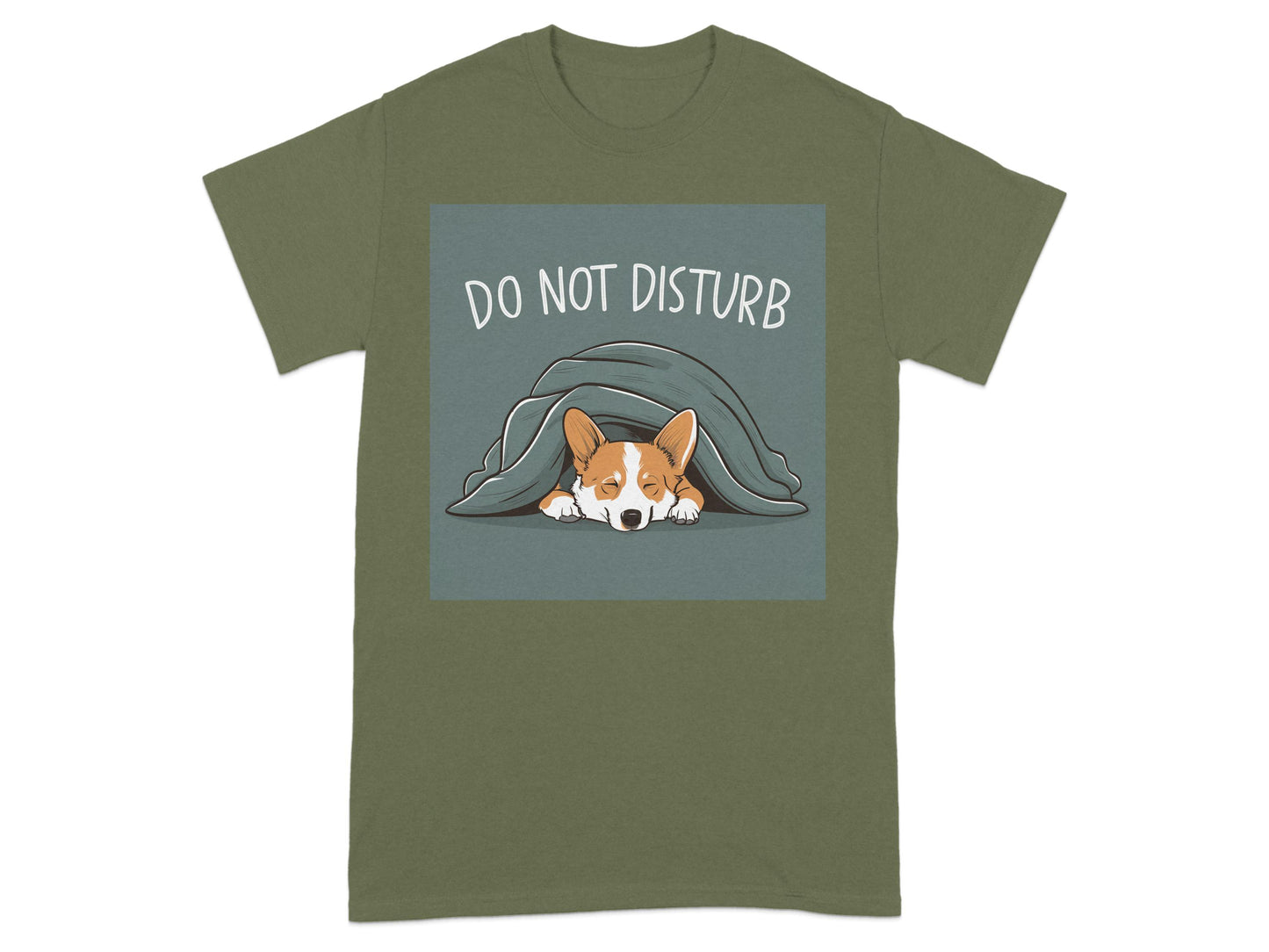DO NOT DISTURB Sleeping Dog Graphic T-Shirt product