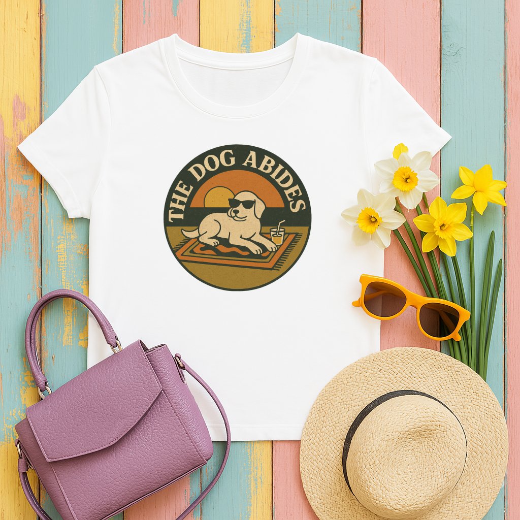 The Dog Abides Graphic Tee for a Unique product