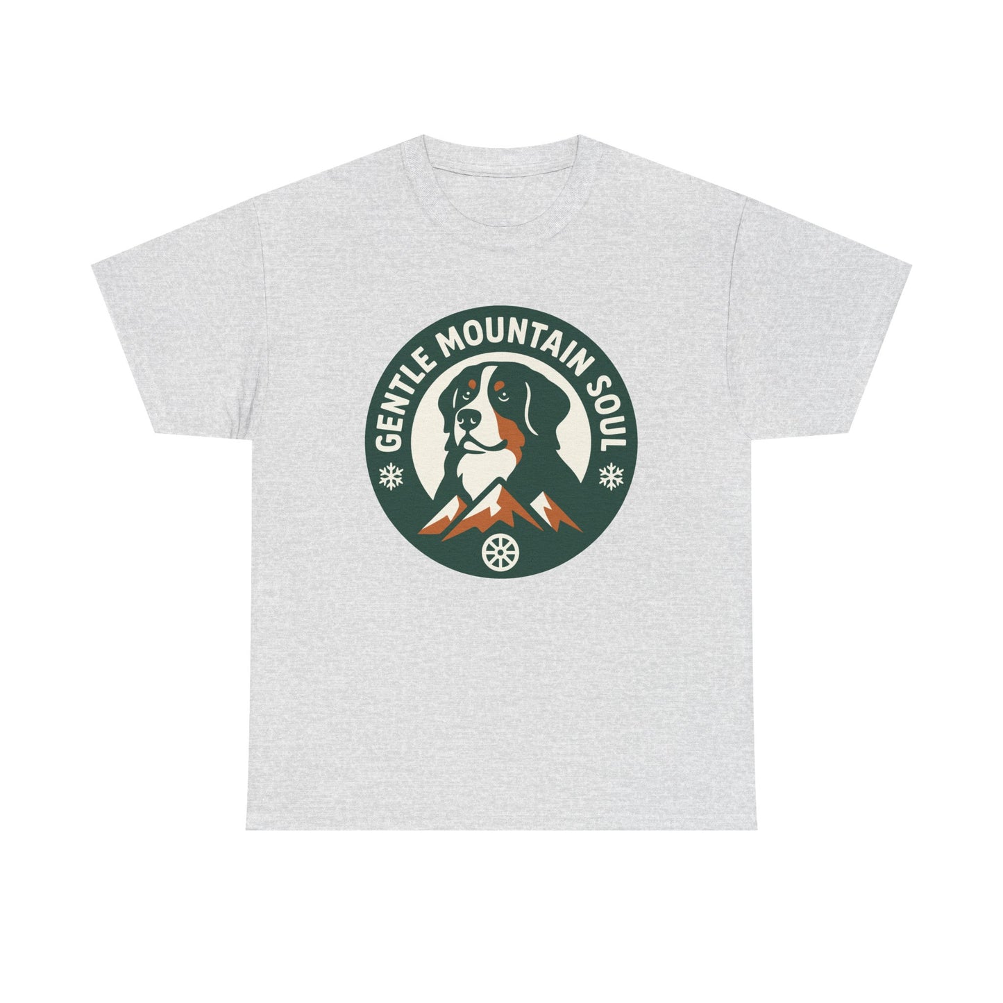 Bernese Mountain Dog Badge - Gentle Mountain Soul T-Shirt